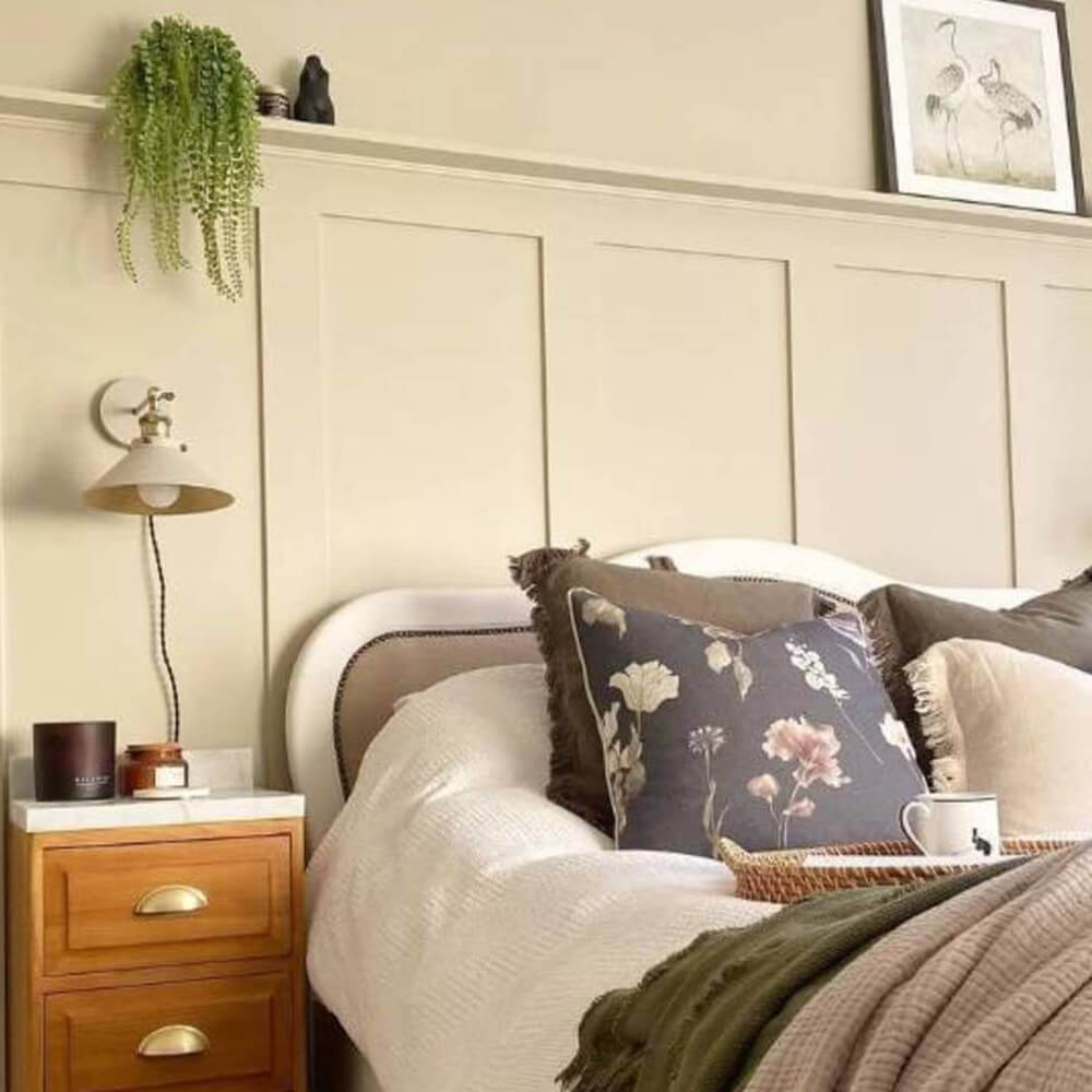 Farrow & Ball Shaded White (201) - Paint-Paper.nl