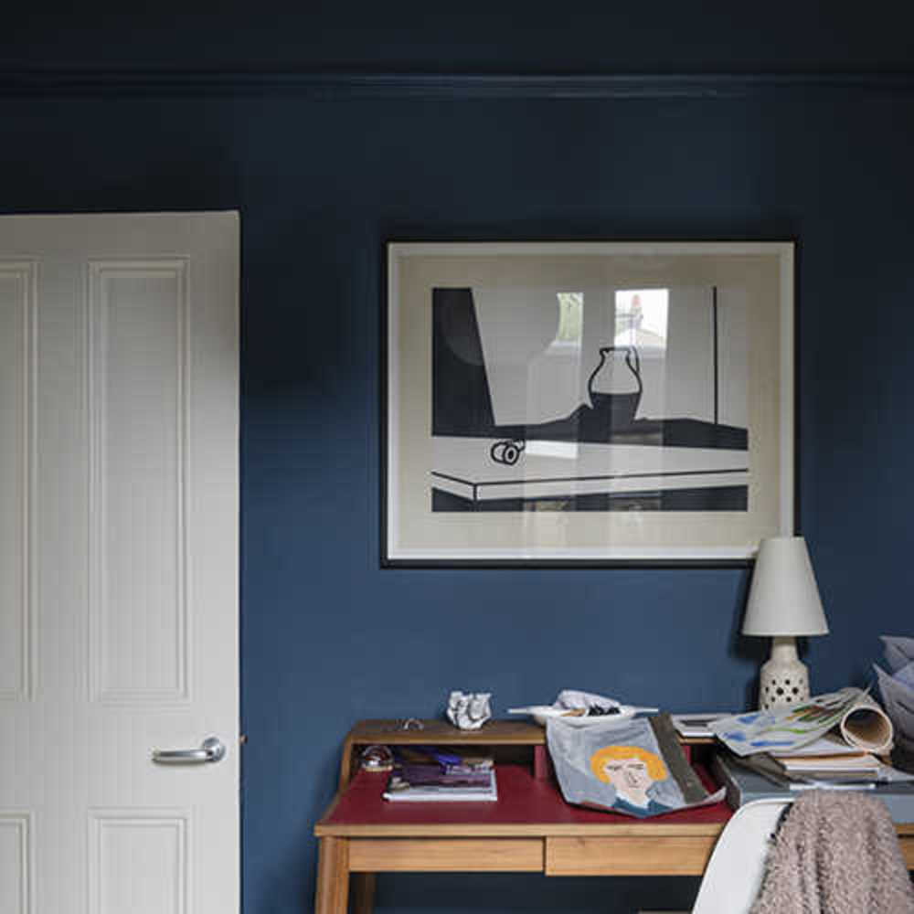 Krijtverf Farrow & Ball Proefpotje Stiffkey Blue (281)