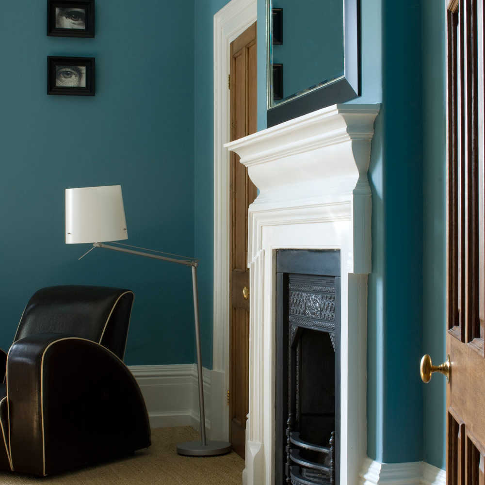 Krijtverf Farrow & Ball Proefpotje Stone Blue (86)