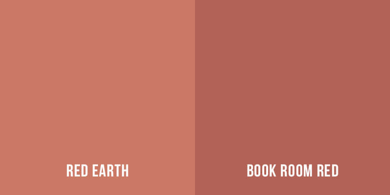 Red Earth of Book Room Red Farrow and Ball